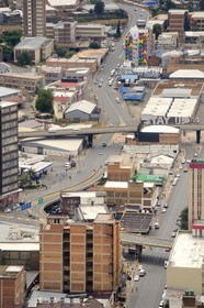 South Africa, Gauteng Province, Johannesburg, Maboneng precinct east of CBD (Central Business District), Arts on Main