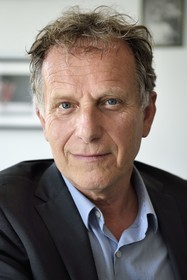 France, Var (83), Toulon, Théatre Liberté, l'acteur et metteur en scène Charles Berling aussi directeur du Théatre Liberté et de Châteauvallon-Liberté (scène nationale)