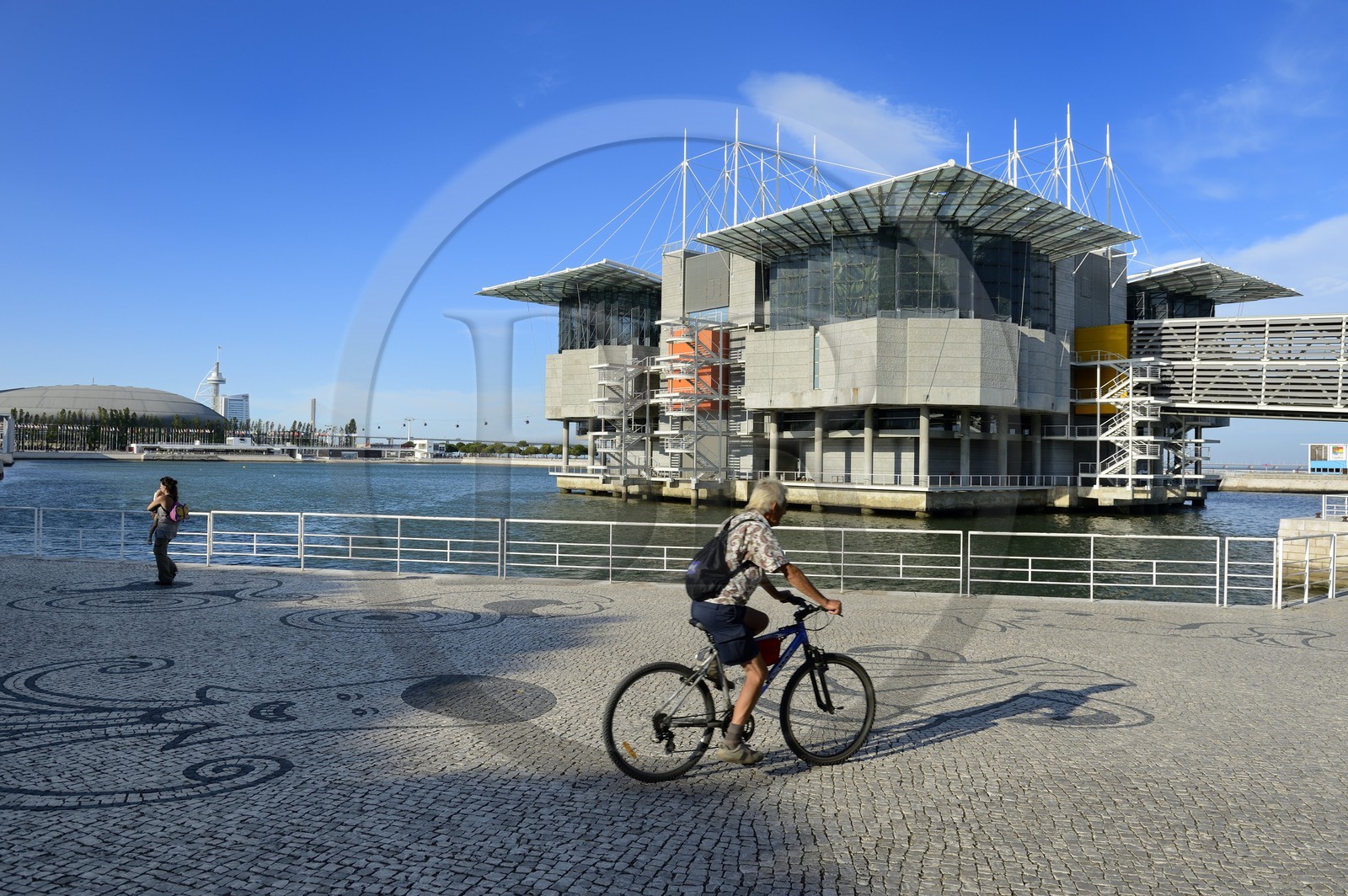 Portugal, Lisbonne, Parque das Nações (Parc des nations) construit pour l'exposition universelle de 1998, Oceanário (Oceanarium)