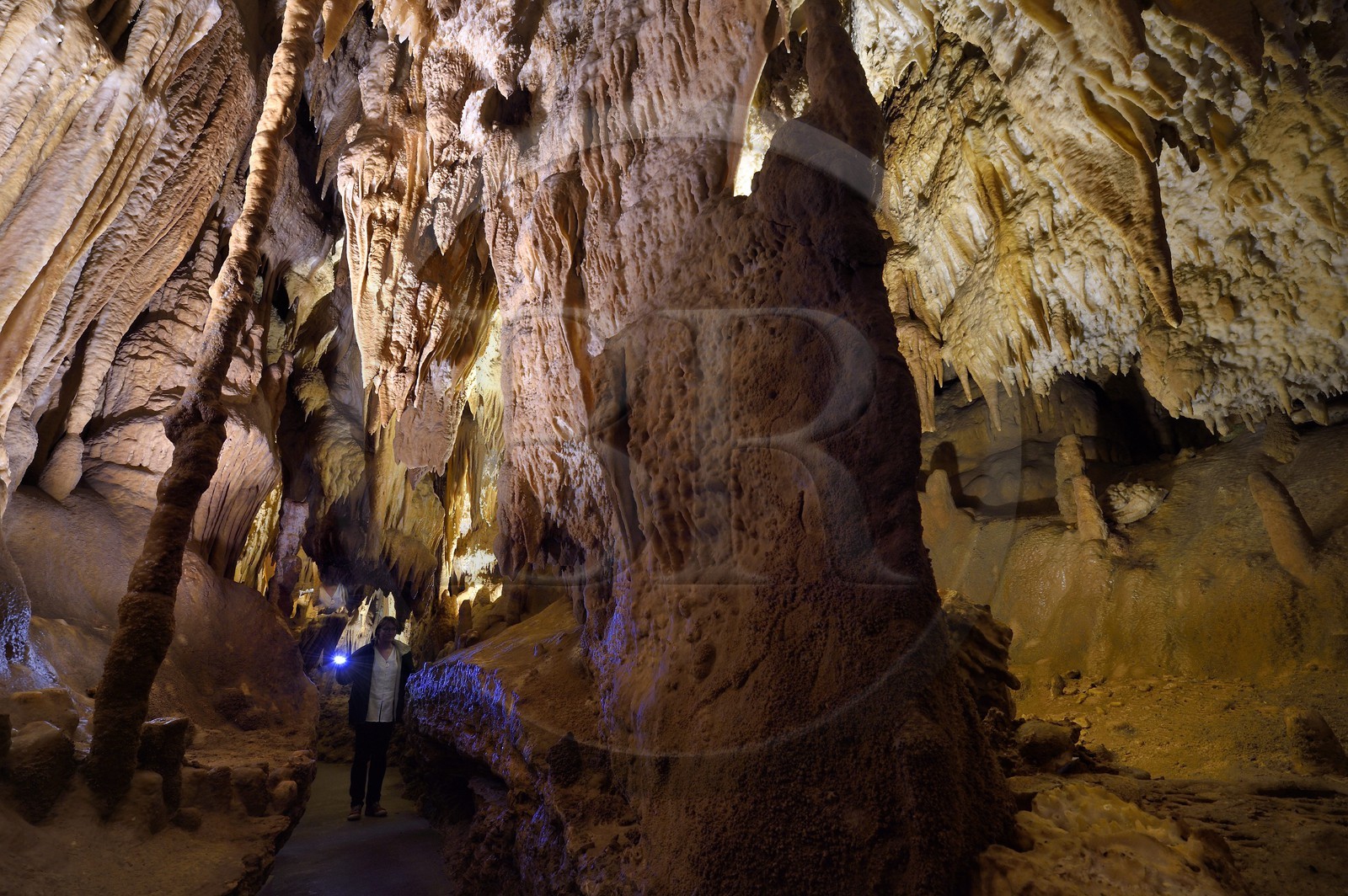 France, Dordogne (24), Périgord Vert, Villars, Grotte de Villars