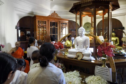 Sri Lanka, center province, Kandy, Temple of the Buddha Tooth (Sri Dalada Maligawa), the library