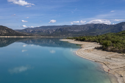 France, Var, Parc Naturel Regional du Verdon, Les Salles sur Verdon, Lake St Croix