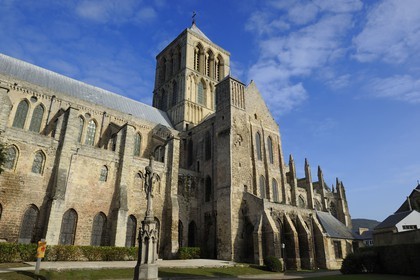 France, Seine Maritime, Pays de Caux, Cote d'Albatre, Fecamp, abbatiale de la Sainte-Trinite (abbey church of the Holy Trinity)