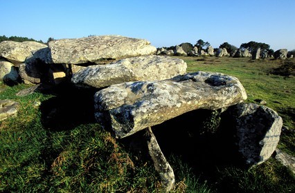 France, Morbihan, Megaliths of Carnac, Kermario 's alignments