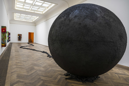 Switzerland, Basel, Kunsthalle Basel, Environmental Hangover, view on Exuvia (2022), installation de Pedro Wirz