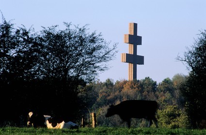France, Haute Marne, Colombey les deux Eglises, la big Cross of Lorraine