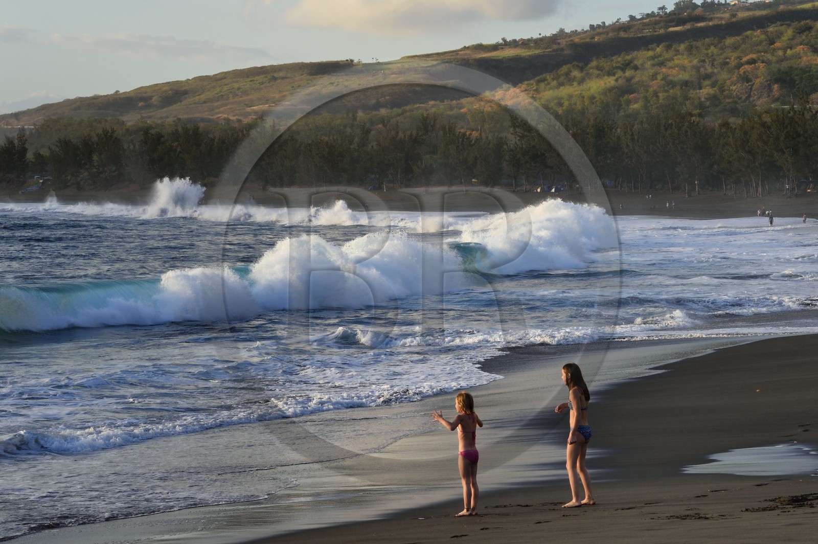 France, Ile de la Reunion, L'Etang Salé les Bains, la plage