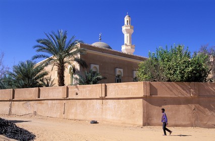 Libya, region of the desert, the Fezzan (Sahara), Ghat city, the great mosque