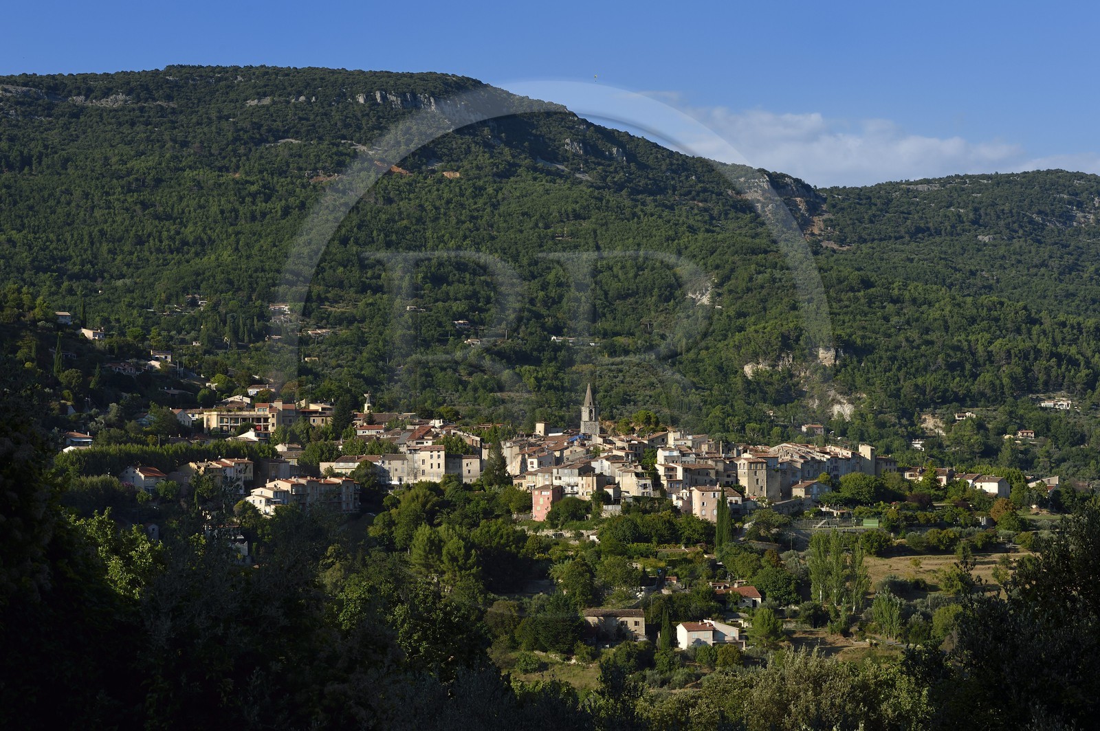 France, Var (83), La Dracénie, village de Bargemon