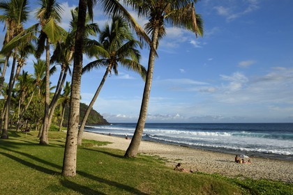 France, Ile de la Reunion, Cote Sud, plage de Grande Anse