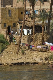 Egypt, Upper Egypt, Nile Valley, the Nile river between Luxor and Esna