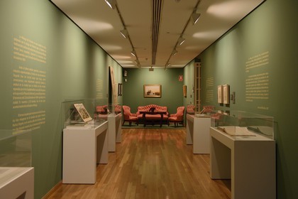 Spain, Andalusia, Malaga, the native house of Picasso, the Picasso Foundation