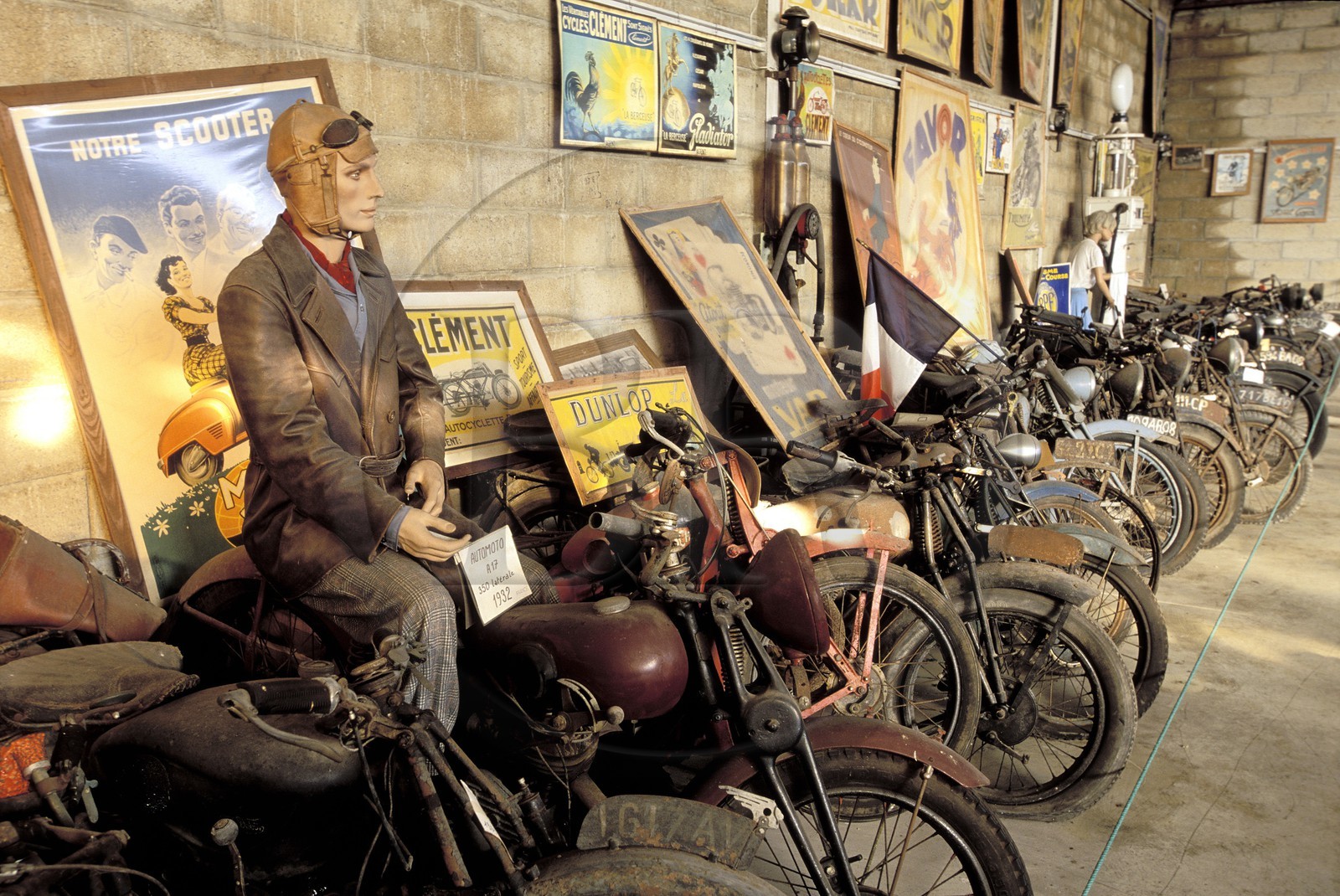 France, Ardennes (08), Sault-les-Rethel, musée de la Bécanne à grand-père France, Ardennes (08), Sault-les-Rethel, musée de la Bécanne à grand-père