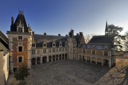France, Loir et Cher, Loire Valley listed as World Heritage by UNESCO, Chateau de Blois, Louis XII Wing