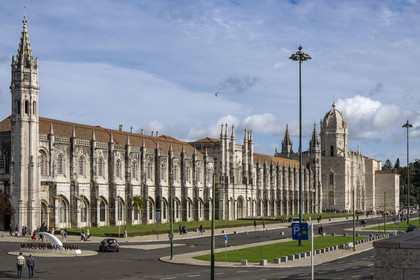 Portugal, Lisbon, Belem, Hieronymites Monastery (Mosteiro dos Jeronimos), listed as World Heritage by UNESCO, Santa Maria church
