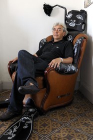 France, Hérault (34), Sète, Hervé Di Rosa artiste peintre et co-fondateur du M.I.A.M (Musée international des arts modestes)