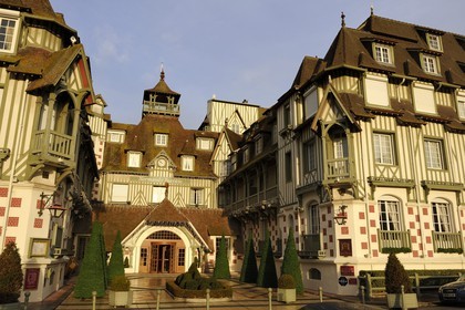 France, Calvados, Pays d'Auge, Deauville, Normandy Hotel (Barriere group)