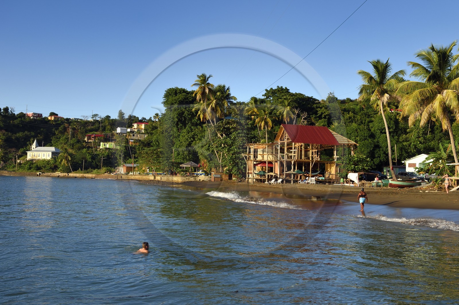 Caraïbes, Ile de la Dominique, Toucari Bay au nord de Portsmouth
