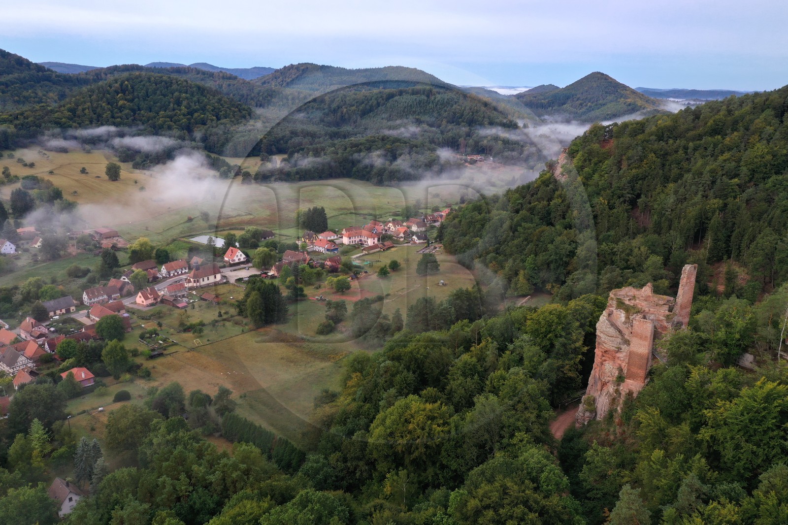 France, Bas-Rhin (67), Parc naturel r