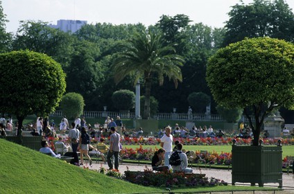 France, Paris (75), les jardin du Luxembourg