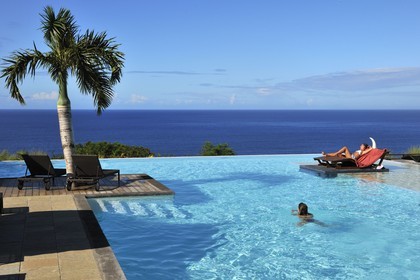 France, Reunion Island (French overseas department), southern coast, Grande Anse, Palm Hotel