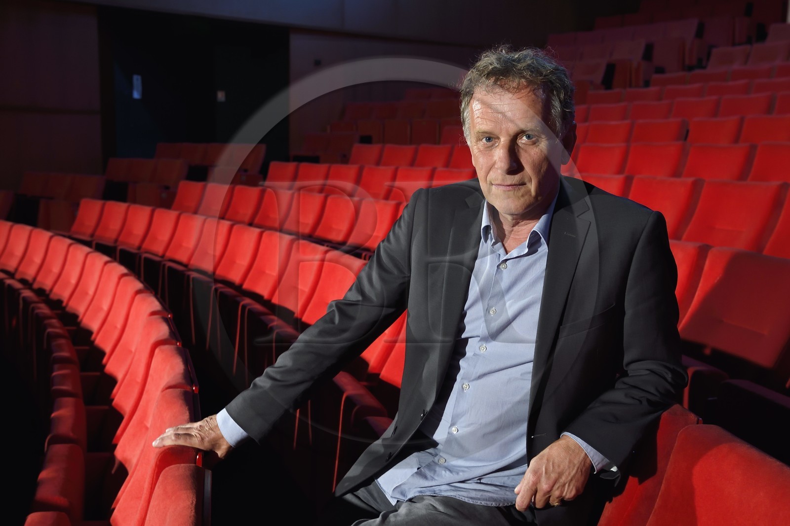 France, Var (83), Toulon, Théatre Liberté, l'acteur et metteur en scène Charles Berling aussi directeur du Théatre Liberté et de Châteauvallon-Liberté (scène nationale)