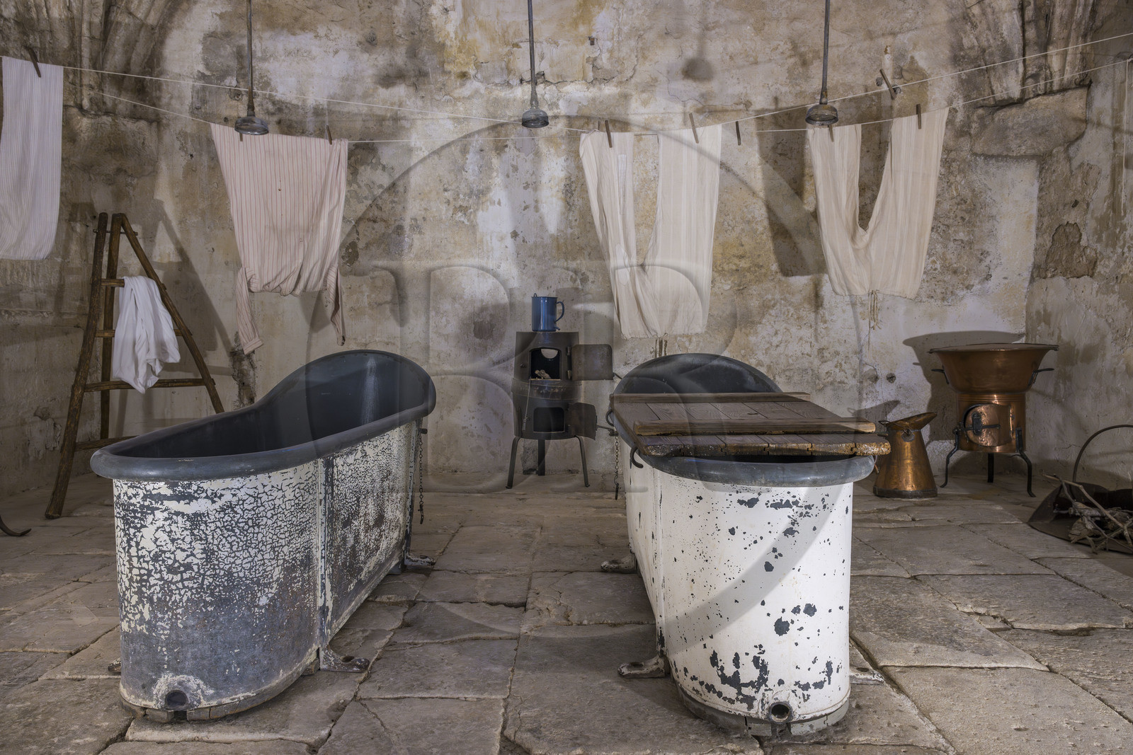 France, Bouches-du-Rhône (13), Parc Naturel Régional des Alpilles, Saint-Rémy-de-Provence, monastère Saint-Paul-de-Mausole, l'asile psychiatrique historique la Maison de santé Saint-Paul où Van Gogh fût interné en 1889-1890