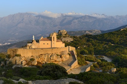 France, Haute Corse, Calvi, Notre Dame de la Serra chapel (1479)