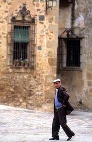 Spain, Estremadura, Caceres, Plaza de St Maria in the old town