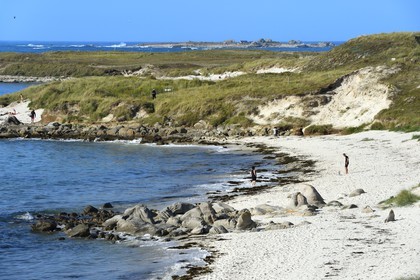 France, Finistère (29), Landeda, les dunes de Sainte-Marguerite