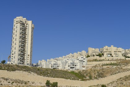 Israel, Jérusalem, Har 'Homa (la montagne de la muraille) ou encore Homat Chmouel est un quartier au sud-est de Jérusalem, nouvelle colonie fondée en 1997