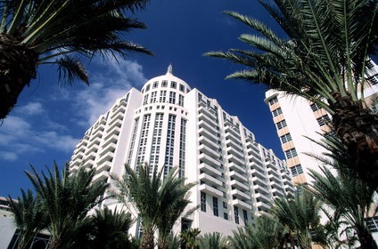 United States, Florida, Miami, Art Deco district, Loews hotel on Ocean Drive
