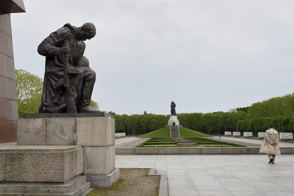 Allemagne, Berlin, memorial sovietique du Treptower park