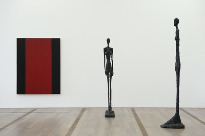 Switzerland, Basel, Beyeler Foundation, works of Giacometti