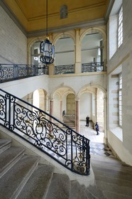 France, Ille-et-Vilaine, Hotel de Blossac, an 18th century hotel particulier (townhouse)