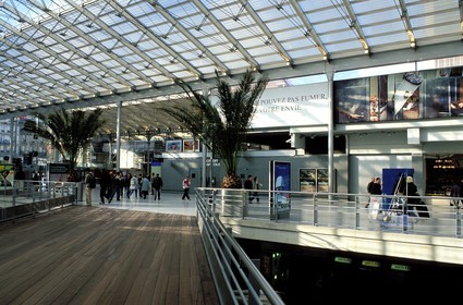 France, Paris (75), la nouvelle verrière de la gare du Nord