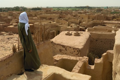 Egypte, désert libyque, oasis de Dakhla, ville de Balat