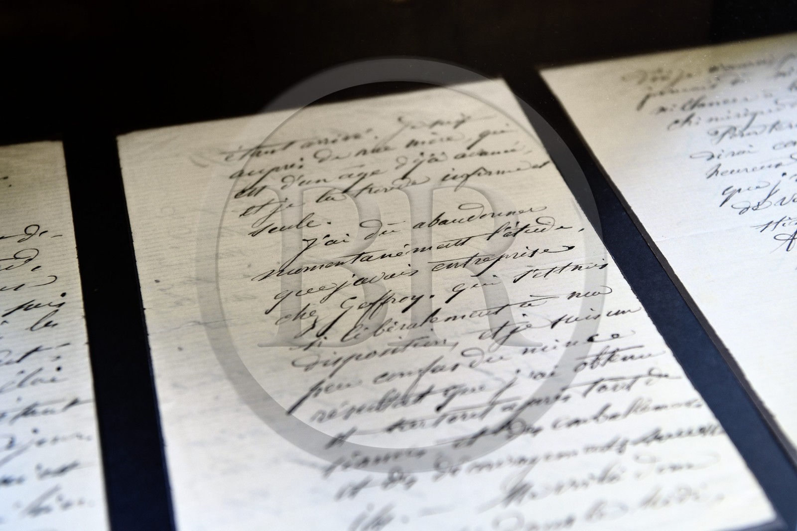 France, Bouches-du-Rhône (13), Aix en Provence, Atelier de Paul Cézanne sur la colline des Lauves, mention obligatoire, lettre écrite de la main de Cézanne