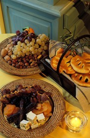 France, Bouches du Rhone, Les Baux de Provence village, labelled Les Plus Beaux Villages de France (The Most Beautiful Villages of France), 13 traditional desserts for Christmas