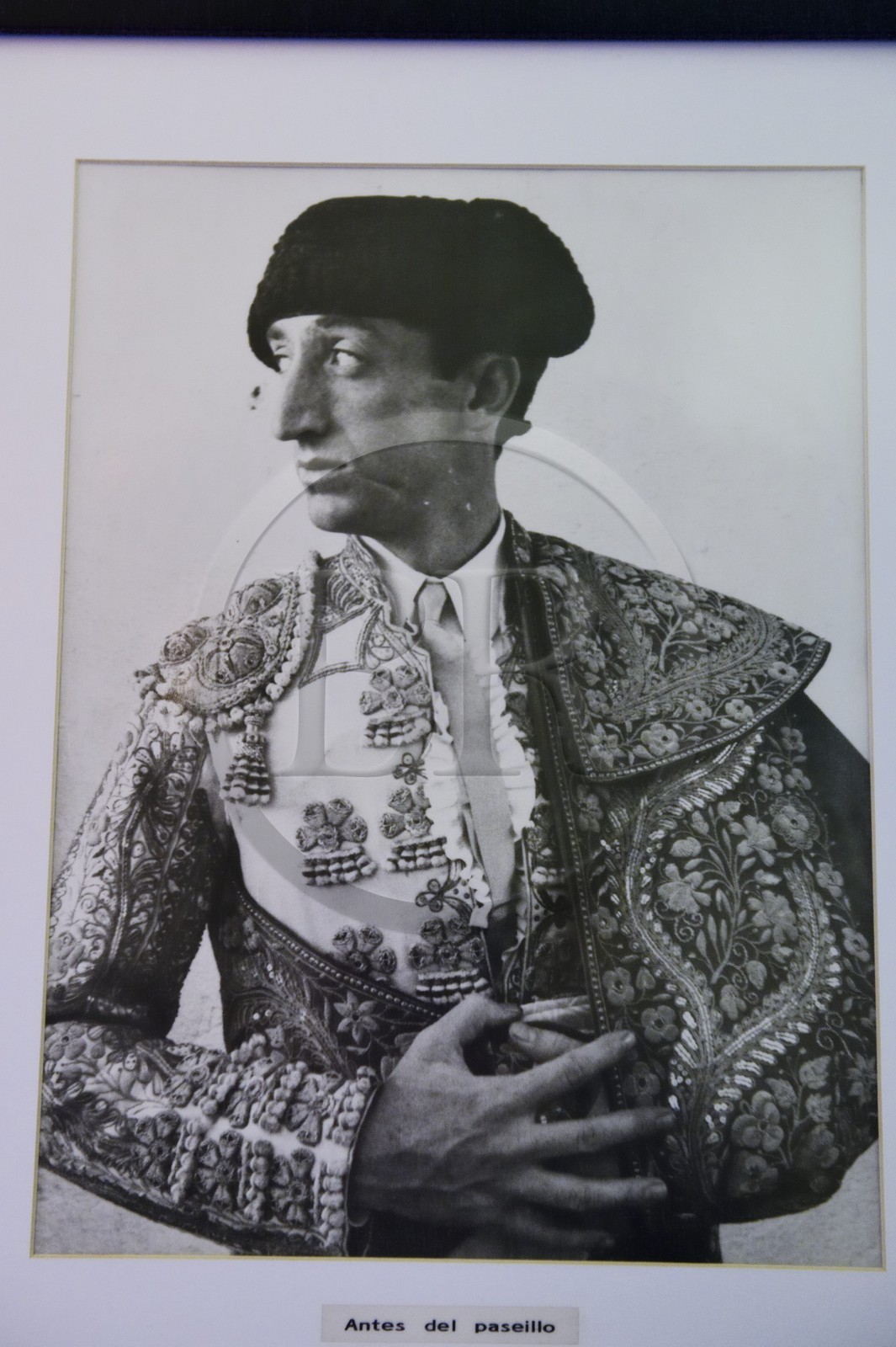 Espagne, Andalousie, Cordoue, le matador Manuel Rodriguez Sanchez dit Manolete photographié par Cano en 1947