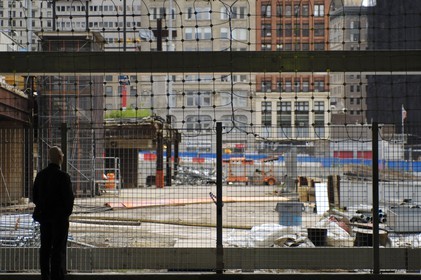 Etats-Unis, New York, Manhattan,  Ground Zero ‡ l'emplacement des Twin Towers