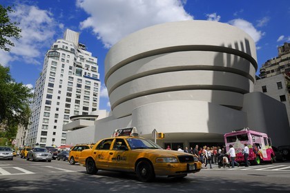 Etats-Unis, New York, Manhattan, musée Solomon R. Guggenheim de l'architecte Frank Lloyd Wright