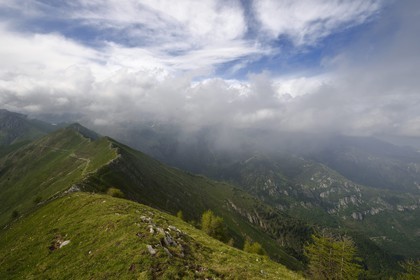 France, Alpes-Maritimes, parc national du Mercantour ( Mercantour national park), La Bollène-Vésubie area, Authion mountains