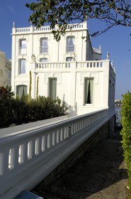 France, Charente-Maritime (17), Royan, conche de Pontaillac, maison les Roches