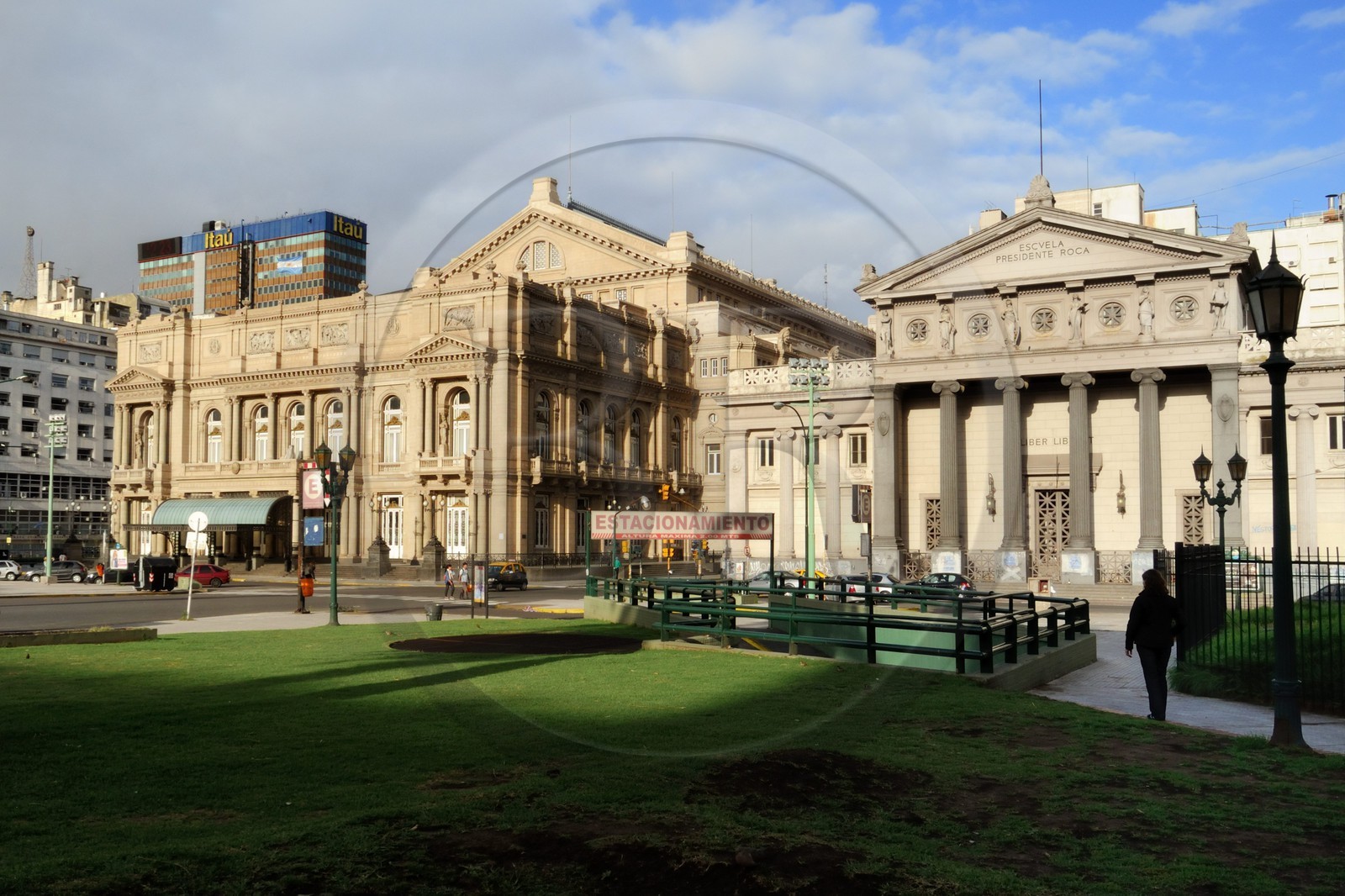 Argentine, Buenos Aires, , le théâtre Colon de 1908