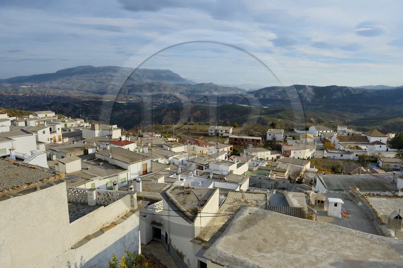 Espagne, Andalousie, province de Grenade, village de Yegen dans la region des Alpujarras, domicile de l'écrivain britannique Gerald Brenan dans les années 1920