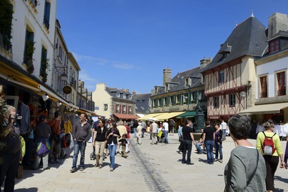 France, Finistere, Cornouaille, Concarneau, Ville Close (fortified town)