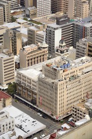 South Africa, Gauteng Province, Johannesburg, CBD (Central Business District), downtown view from the Carlton Center tower