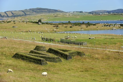 Norway, Rogaland County, surroundings of Stavanger, Land Art on Bru Island (Stavanger 2008), Now (NA) by Barbro Raen Thomassen