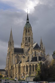 France, Calvados, Bayeux, Notre Dame cathedral